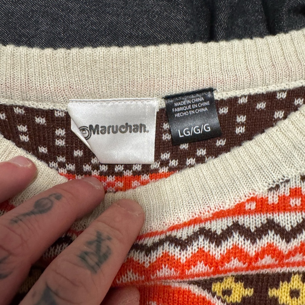 Maruchan Christmas sweater (Large)